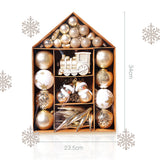 NNEDSZ 70-piece Christmas Tree Xmas Balls Decorations Baubles Hanging Party Ornament