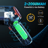 NNEDSZ Portable Vacuum Cleaner Car Air Duster Handheld Cordless Home Car Dust Blower