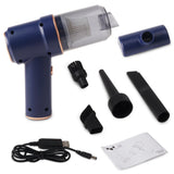 NNEDSZ Portable Vacuum Cleaner Car Air Duster Handheld Cordless Home Car Dust Blower