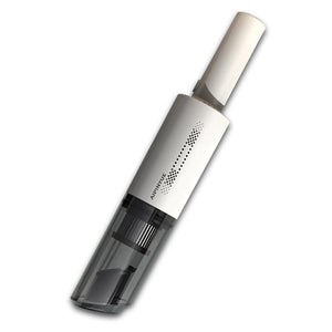 NNEDSZ Wireless Charge 6000Pa Suction Powerful Portable Car Vacuum Cleaner Home Duster(White)