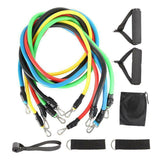 NNEDSZ 11Pcs/Set Pull Rope Belt Elastic Home Gym Fitness Exercise Resistance Band