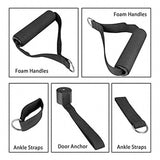 NNEDSZ 11Pcs/Set Pull Rope Belt Elastic Home Gym Fitness Exercise Resistance Band