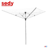 NNEDSZ Outdoor Rotary Clothes Airer Dryer Foldable Umbrella Clothesline Folding Laundry