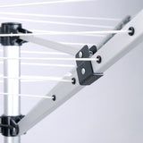 NNEDSZ Outdoor Rotary Clothes Airer Dryer Foldable Umbrella Clothesline Folding Laundry