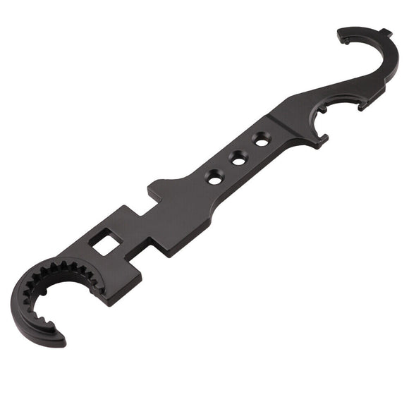 NNEDSZ 12inch Multipurpose Wrench Tool Bottle Opener Repair Tools Spanner Portable