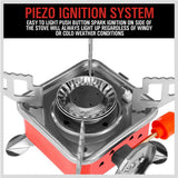 NNEDSZ Outdoor Folding Mini Gas Burner Cooking Stove Butane Gas BBQ Hiking AU Stock