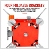 NNEDSZ Outdoor Folding Mini Gas Burner Cooking Stove Butane Gas BBQ Hiking AU Stock
