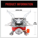 NNEDSZ Outdoor Folding Mini Gas Burner Cooking Stove Butane Gas BBQ Hiking AU Stock