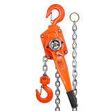 NNEDSZ 1.5 Ton Lever Block Chain Hoist G80 Ratchet Hoist Capacity 3m Lifter Heavy Duty
