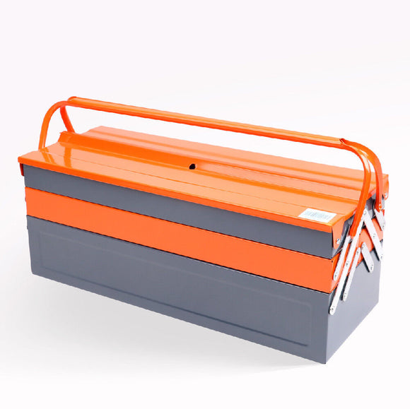 NNEDSZ 5-TSteel Cantilever Tool Storage Box Portable Parts Organiser Carry Holder
