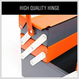 NNEDSZ 5-TSteel Cantilever Tool Storage Box Portable Parts Organiser Carry Holder
