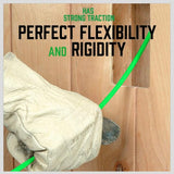 NNEDSZ 11FT/3.3M Fiberglass Running Wire, Pull Push Rod, Fish Tape Cable Coaxial Electrical Fish Tape Pull Push Kit