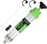 NNEDSZ Fluid Extractor, Oil Extraction & Fill Pump, Fluid Syringe Pump Manual Suction Vacuum Fuel Car Transfer (500ML)
