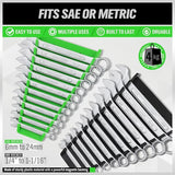 NNEDSZ 2Pack Magnetic Wrench Organizer wrench rack Tool Trays, Premium Quality Wrench Holder