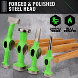 NNEDSZ 9-Piece Garden Tools Auto Body Hammer Dolly Set Car Body Dent Repair Tool Case