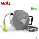 NNEDSZ Garden SpGun Auto Rewind Wall Water Hose Mount Hose Reel 30M Retractable