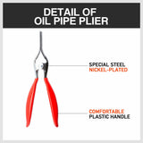 NNEDSZ 2 x Fuel Vacuum Line Pliers Car Hose Pipe Tube Remover Separator Automotive Tool