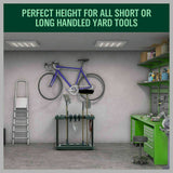 NNEDSZ VaKa Garden Farm Shed Garage Tools Storage Rack Handles Organizer Holder