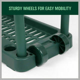 NNEDSZ VaKa Garden Farm Shed Garage Tools Storage Rack Handles Organizer Holder
