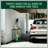 NNEDSZ VaKa Garden Farm Shed Garage Tools Storage Rack Handles Organizer Holder