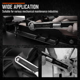 NNEDSZ HORUSDY 2Pcs Universal Wrench Set SAE & Metric Spanner Hex E-Torx Triangle