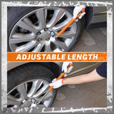 NNEDSZ 3Pcs Telescoping Lug Wrench 17/19mm 21/23MM Extendable Lug Wrench Tire Wrench