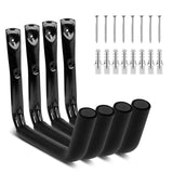 NNEDSZ HORUSDY Large 4Pc Wall Mount Hook Set Heavy Duty Garage Kayak Holder Bike Rack