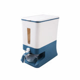 NNEDSZ Auto Grain Case Cereal Dispenser Storage Box Kitchen Food Rice Container Cup