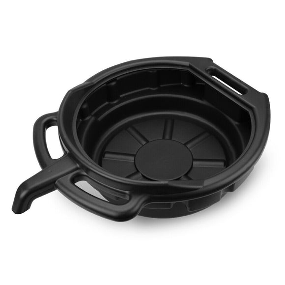 NNEDSZ SEDY 15L Oil Change Pan Drain TPortable Dish Coolant Recovery Pan Black