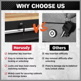 NNEDSZ HORUSDY 9 Drawer Tool Box Chest Cabinet Trolley Box Garage Storage Toolbox Black