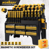 NNEDSZ 140Pcs Magnetic Screwdriver Set Hex Key Magnetizer Demagnetizer Precision Screwdriver