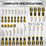 NNEDSZ 140Pcs Magnetic Screwdriver Set Hex Key Magnetizer Demagnetizer Precision Screwdriver