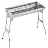 NNEDSZ BBQ Grill Steel Roast Camping Picnic Charcoal Portable Foldable Barbecue Outdoor