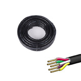 NNEDSZ 30M x 5 Core Wire Cable Trailer Cable Automotive Boat Caravan Truck Coil V90 PVC