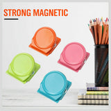 NNEDSZ 16Pc Magnetic Spring Clamps Magnet Refrigerator Clips Note Holder Fridge Tips