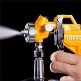 NNEDSZ Ingco 5Pc Compessor Air Tool Set Paint Sprayer Air Blower Wash Tyre Inflating 5M Hose