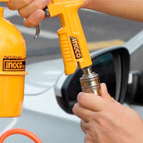 NNEDSZ Ingco 5Pc Compessor Air Tool Set Paint Sprayer Air Blower Wash Tyre Inflating 5M Hose