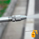 NNEDSZ Ingco 5Pc Compessor Air Tool Set Paint Sprayer Air Blower Wash Tyre Inflating 5M Hose