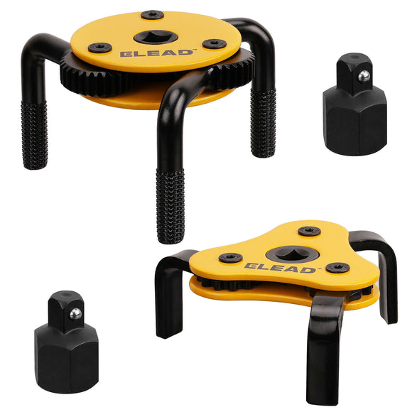 NNEDSZ 2Pcs Oil Filter Wrench Set Adjustable Oil Filter Change Set Engine Filters