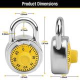 NNEDSZ Lock Dial Combination Lock Gym Sports Locker Toolbox Case School Portable Au
