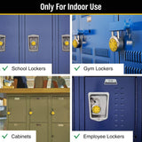 NNEDSZ Lock Dial Combination Lock Gym Sports Locker Toolbox Case School Portable Au