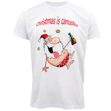 NNEDSZ New Funny Adult Xmas Christmas T Shirt Tee Mens Womens 100% Cotton Jolly Ugly, Santa Surf (Green), L