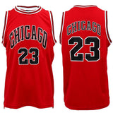 NNEDSZ New Men's Basketball Jersey Sports T Shirt Tee Vest Tops Gym Chicago Los Angeles, Black - Chicago 23, M
