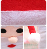 NNEDSZ 6x Christmas Cute Lady Santa Hat Chair Covers Dinner Home Décor Ornaments Gift, Mr Santa