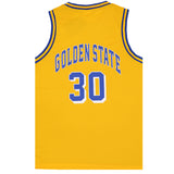 NNEDSZ Kid's Basketball Jersey Tank Boys Sports T Shirt Tee Singlet Tops Los Angeles, Yellow - Golen State 30, 14