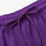NNEDSZ Men's Basketball Sports Shorts Gym Jogging Swim Board Boxing Sweat Casual Pants, Purple - Los Angeles 6, XL