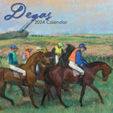 NNEDSZ Degas - 2024 Square Wall Calendar 16 Months Arts Planner Christmas New Year Gift