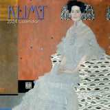 NNEDSZ Klimt - 2024 Square Wall Calendar 16 Months Arts Planner Christmas New Year Gift