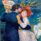 NNEDSZ Renoir - 2024 Square Wall Calendar 16 Month Arts Planner Christmas New Year Gift
