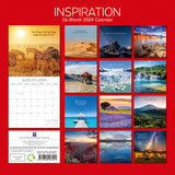 NNEDSZ Inspiration - 2024 Square Wall Calendar 16 Month Planner Christmas New Year Gift
